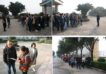 “四川理工学院”学生一行到访公司参观学习